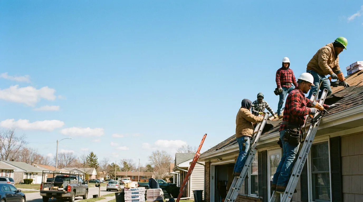 Roofing in Flom, MN near me